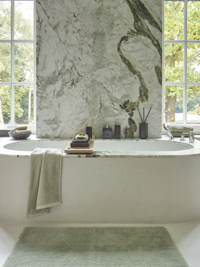 Hammam Schaal Met Deksel Dark Grey | Zwart | Grijs | Natuursteen