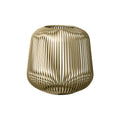 Lito Lantaarn Champagne Medium | Geel | Goud | Staal
