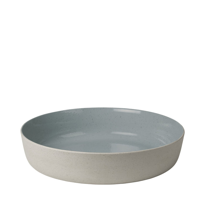 Sablo Stone Serveerschaal 34, | Grijs | Blauw | Stoneware