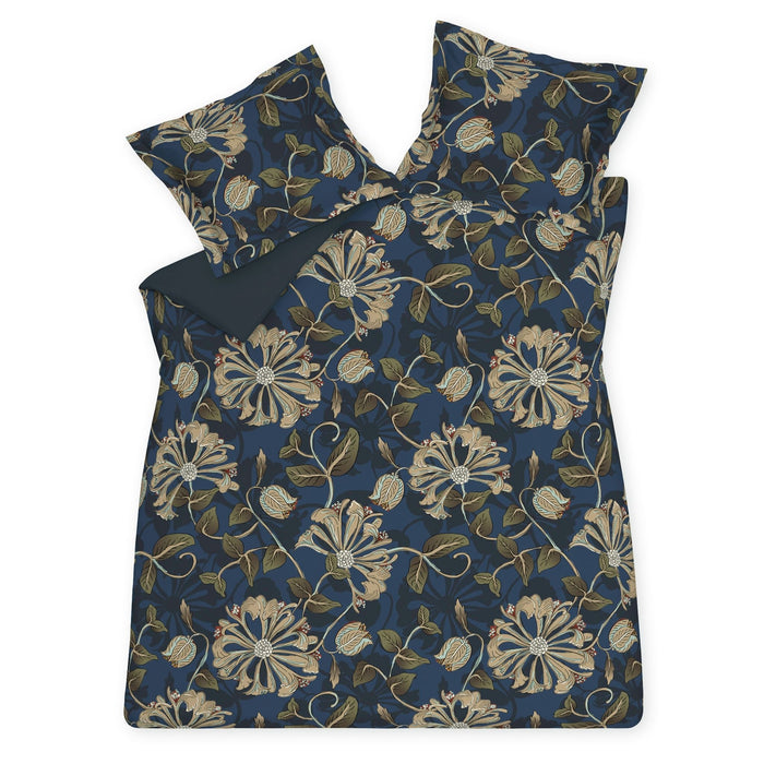 Dekbedovertrek Sky Night Blue Ink | 200 x 200|220 cm | Groen | Blauw