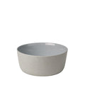 Sablo Stone Kom | Grijs | Blauw | Stoneware