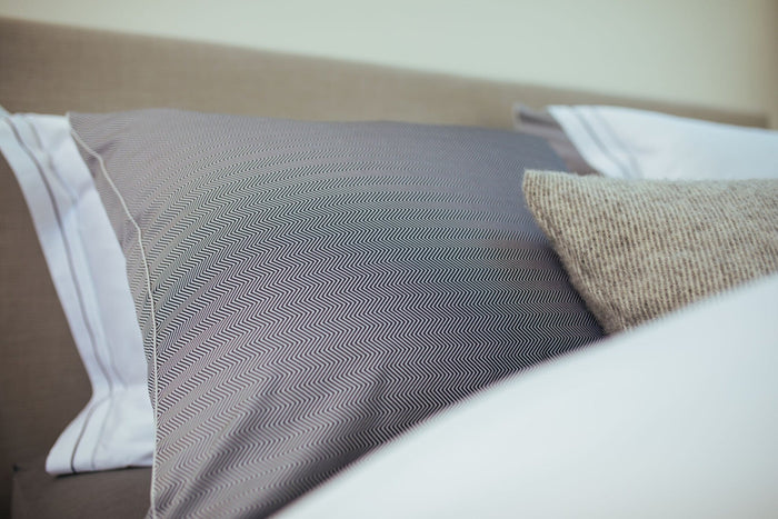 Dekbedovertrek Home Milano Off | 200 x 200|220 cm | Zwart