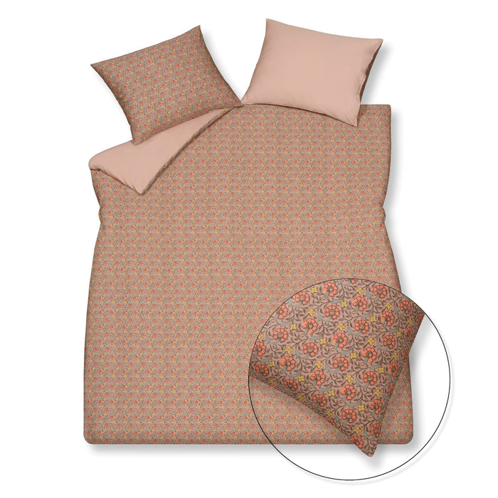 Dekbedovertrek Pure 70 Multi | 140 x 200|220 cm | Roze | Oranje
