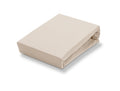 Jersey Supreme Topper Hoeslaken Stone | 140-160 x  200-220 cm | Beige