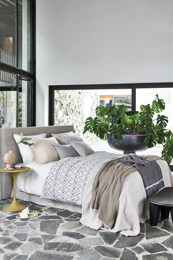 Dekbedovertrek Pure Off | 140 x 200|220 cm | Wit | Ivoor