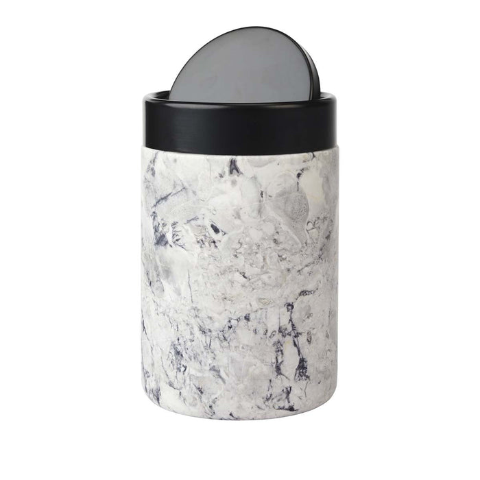 Nero Cosmetica Afvalbakje Alba | Grijs | Natuursteen