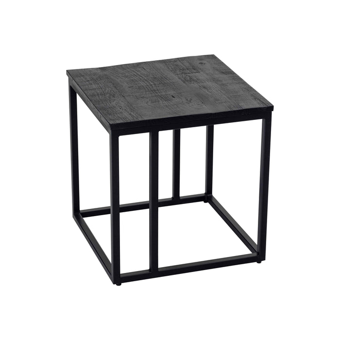 Kick bijzettafel Anna 45x45cm - Zwart