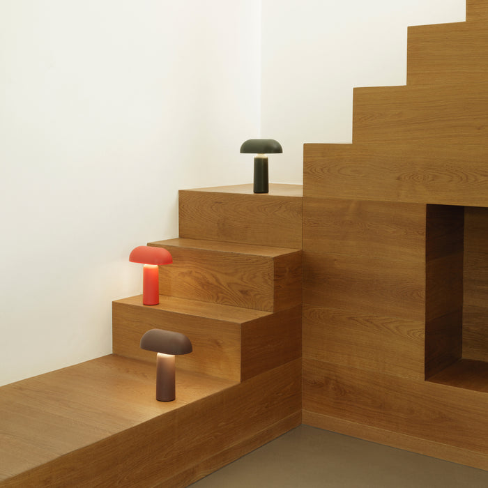 Normann Copenhagen Porta Oplaadbare Tafellamp - Groen