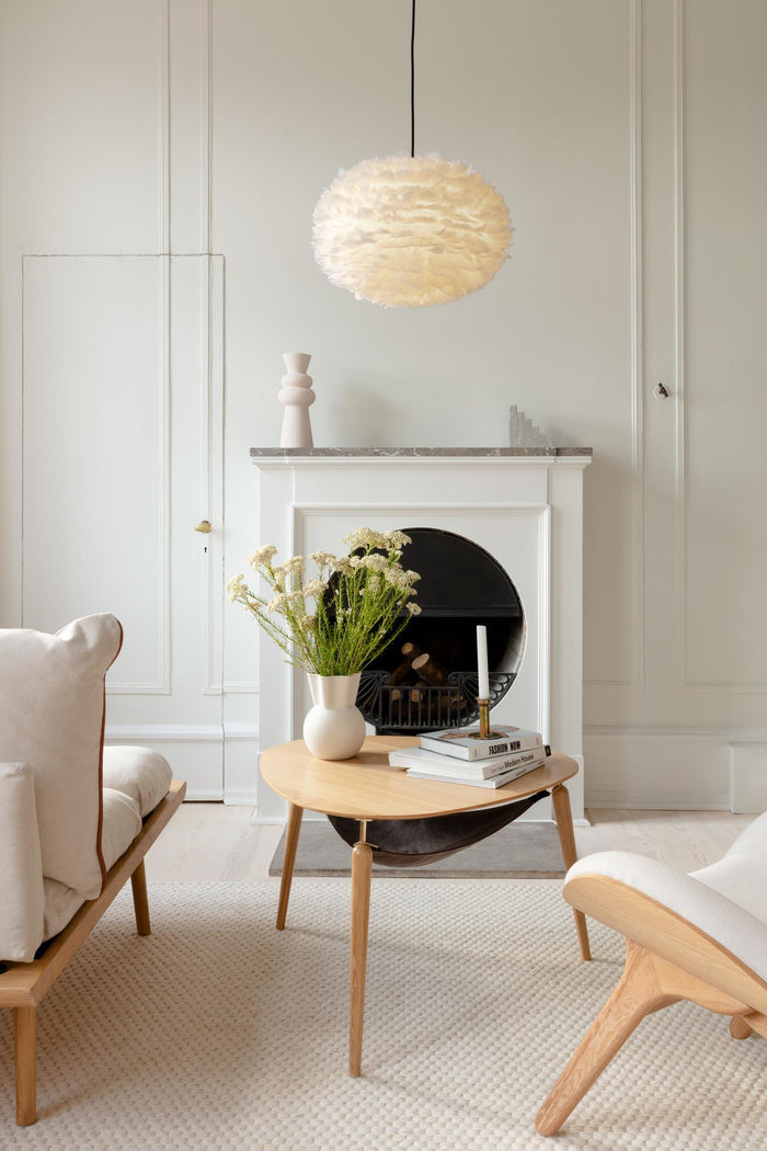 Umage Eos hanglamp medium Ø45 zwart snoer, lichtgrijs