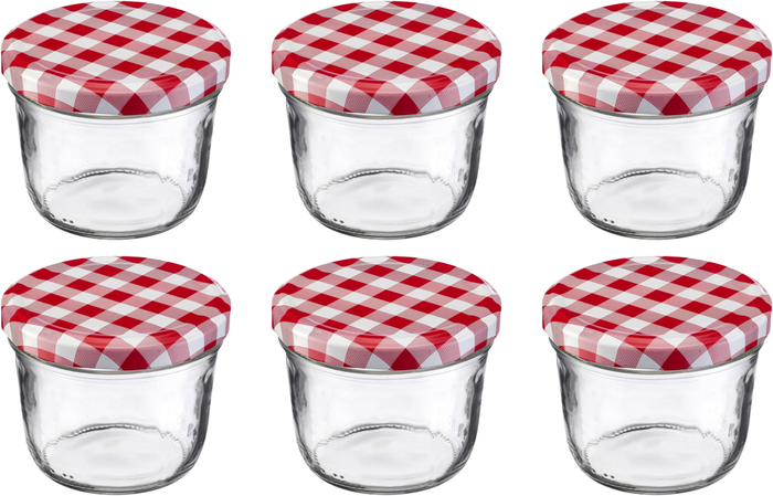 Westmark Jampot - ø 8.2 cm | 230 ml - 6 stuks
