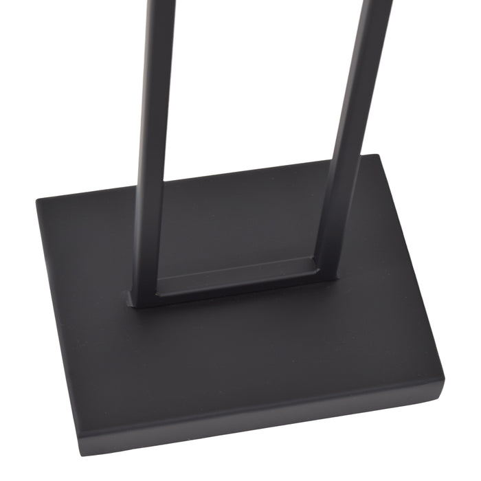 LOFT42 Vloerkandelaar Set Flame - Zwart metaal