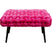 Kare Design Weave bank - roze - fluweel