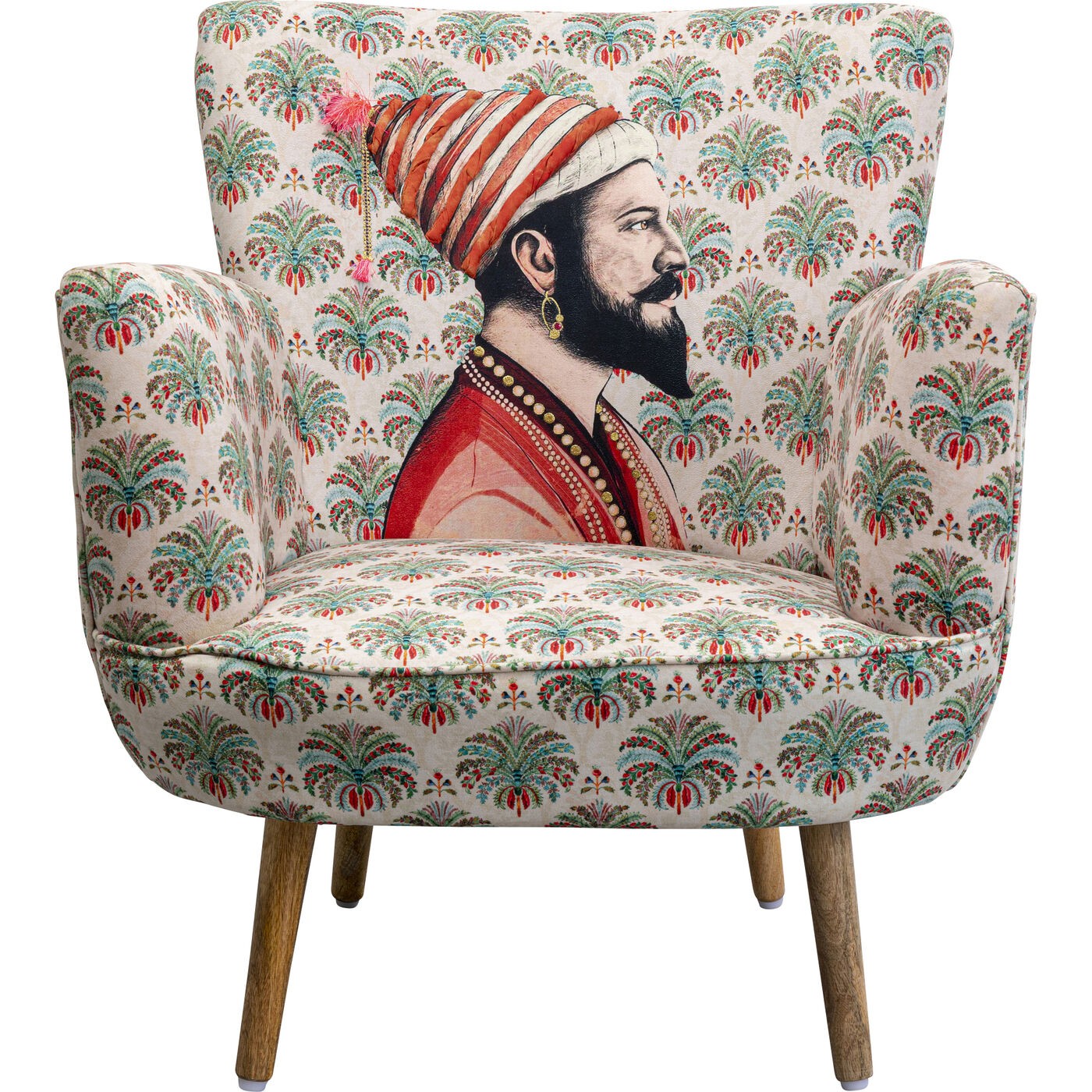 Kare Design Maharaja fauteuil