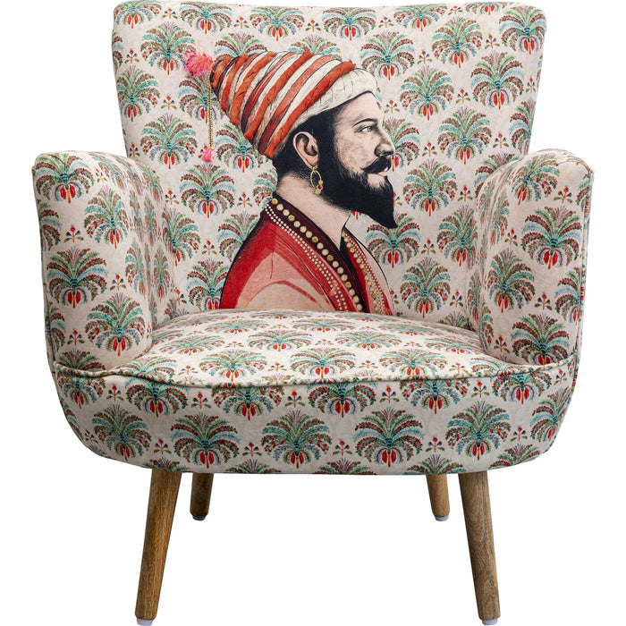 Kare Design Maharaja fauteuil