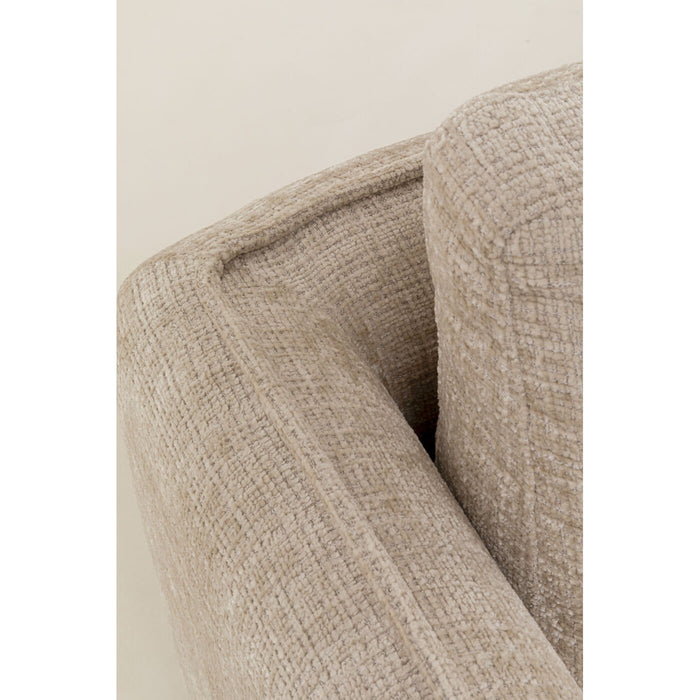 Kare Design Karma hoekbank - rechts - creme