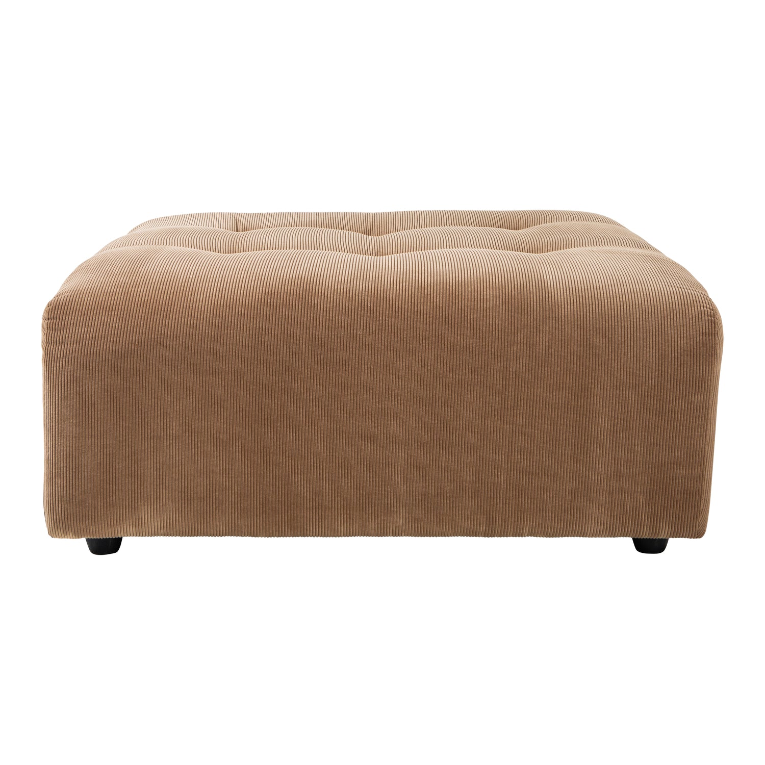 HKliving Vint Bank Element - Hocker - Corduroy Rib - Bruin