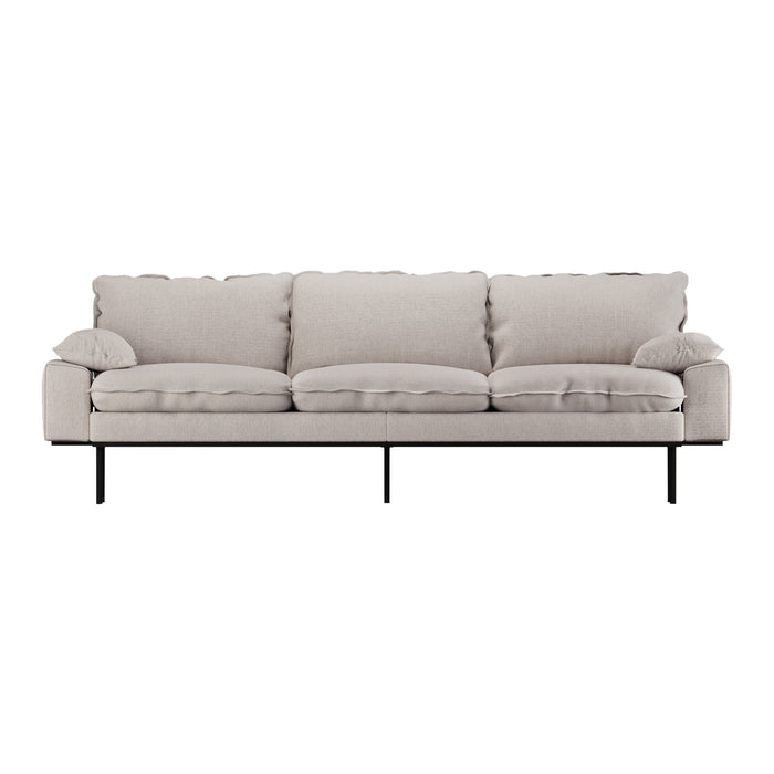 HKliving Retro Sofa 4-zitsbank - Beige