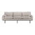 HKliving Retro Sofa 3-zitsbank - Beige