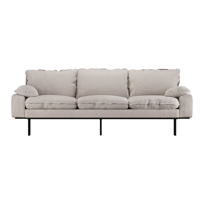HKliving Retro Sofa 3-zitsbank - Beige