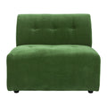 HKliving Vint Bank Element - Middenstuk - Royal Velvet - Groen