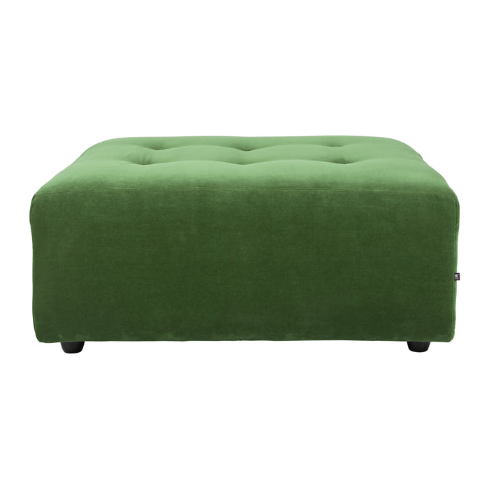 HKliving Vint Bank Element - Hocker - Royal Velvet - Groen