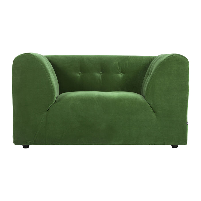 HKliving Vint Bank Element - Loveseat - Royal Velvet - Groen