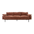 HKliving Retro Sofa 4-zitsbank - Royal Velvet - Magnolia