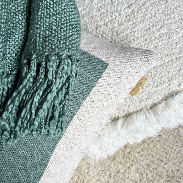 Malagoon Solid Plaid 125 x 150 cm - Saliegroen