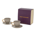 Urban Nature Culture Good Morning Kop Cappuccino/Thee en Bord Graymorn - Set van 4 - In Geschenkverpakking