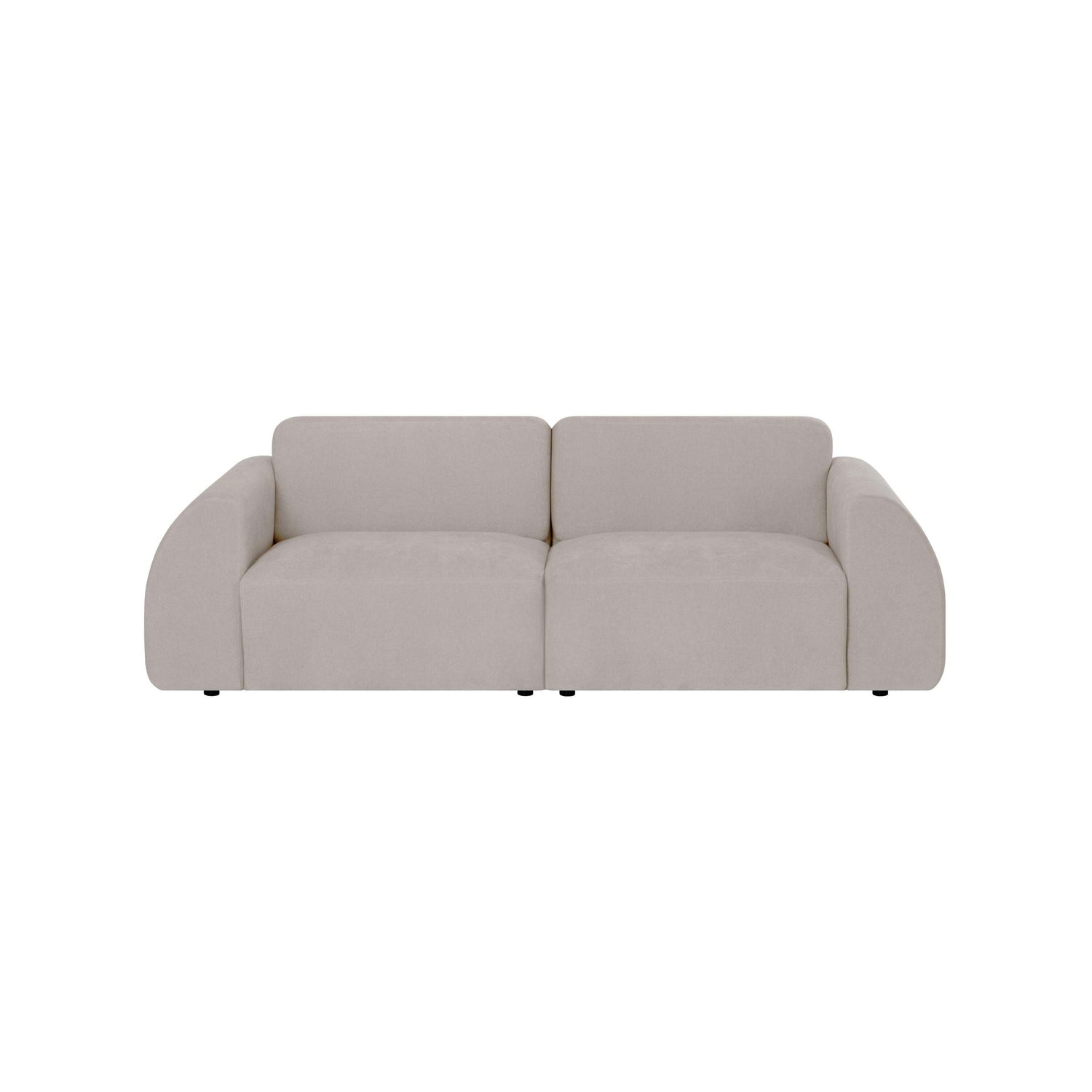 by fonQ Bink 2,5-zitsbank - Bouclé - Ecru