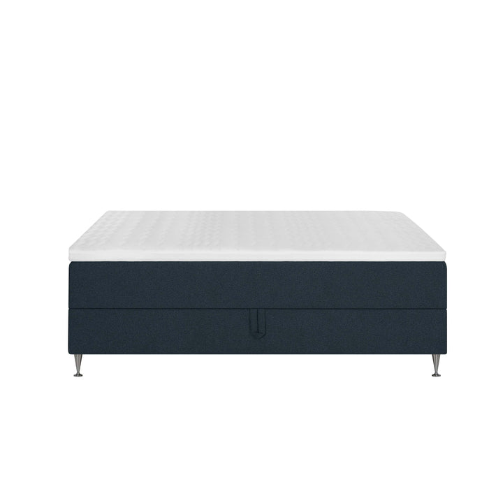 by fonQ Nubo Boxspring met Opbergruimte - 180 x 200 cm - Blauw