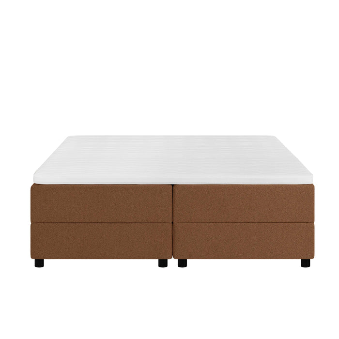 by fonQ Stilo Boxspring met Opbergruimte - 180 x 200 cm - Terra