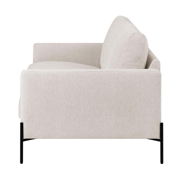 by fonQ Sora 2-zitsbank - Linnen - Beige