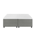 by fonQ Stilo Boxspring met Opbergruimte - 180 x 200 cm - Grijs