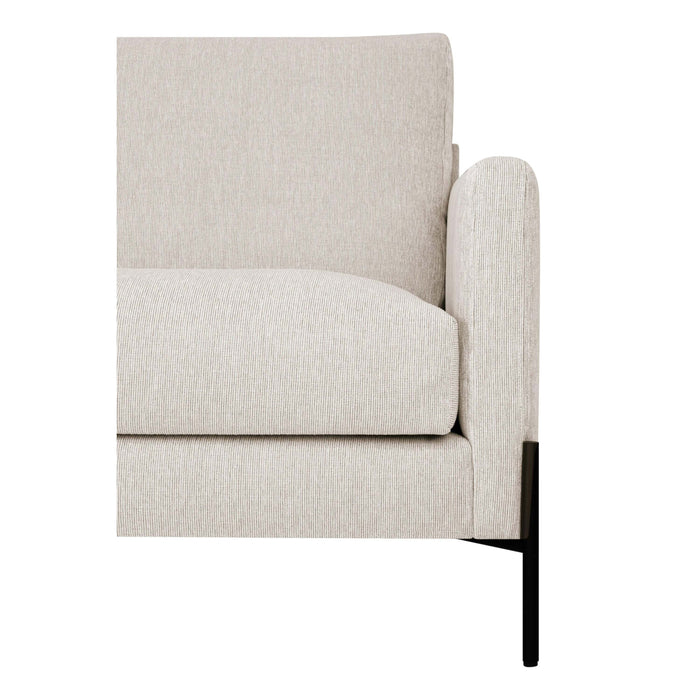 by fonQ Sora 2-zitsbank - Linnen - Beige