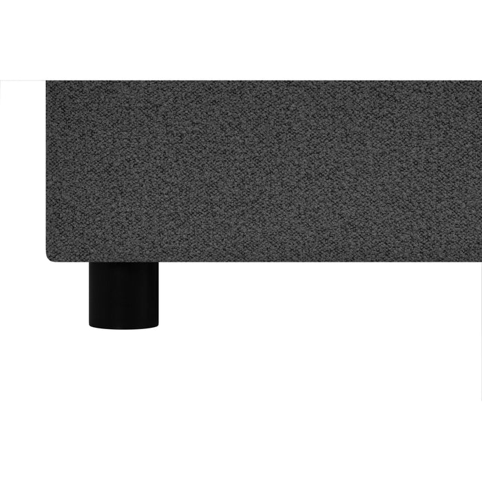 by fonQ Stilo Boxspring met Opbergruimte en Hoofdbord - 180 x 200 cm - Mosgroen