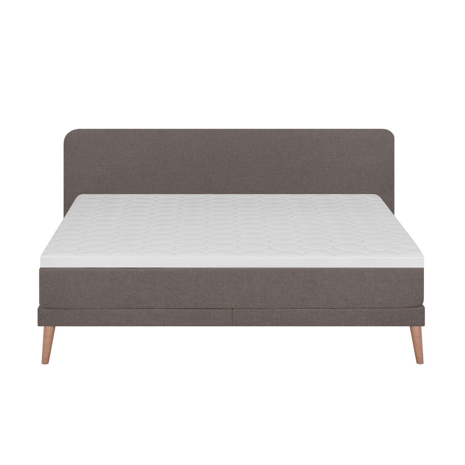 by fonQ Loa Boxspring - 180 x 200 cm - Steengrijs