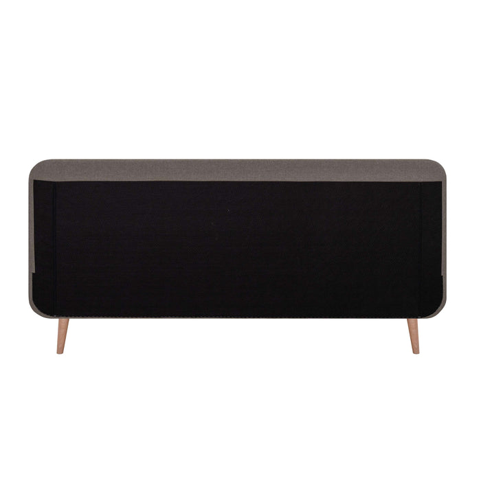 by fonQ Loa Boxspring - 180 x 200 cm - Steengrijs