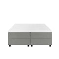 by fonQ Stilo Boxspring met Opbergruimte - 160 x 200 cm - Grijs