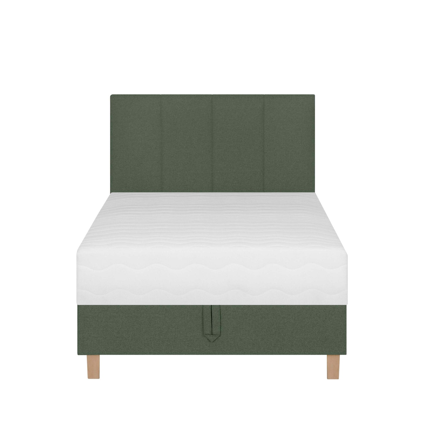 by fonQ Fjora Boxspring met Opbergruimte 120 x 200 cm - Groen