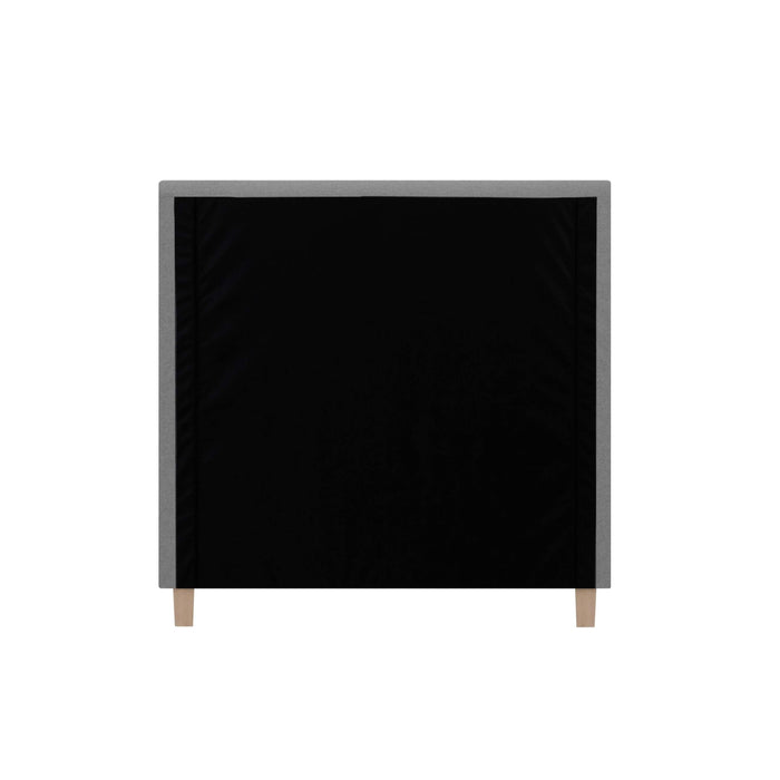 by fonQ Fjora Eenpersoonsbed met Opbergruimte 90 x 200 cm - Grijs