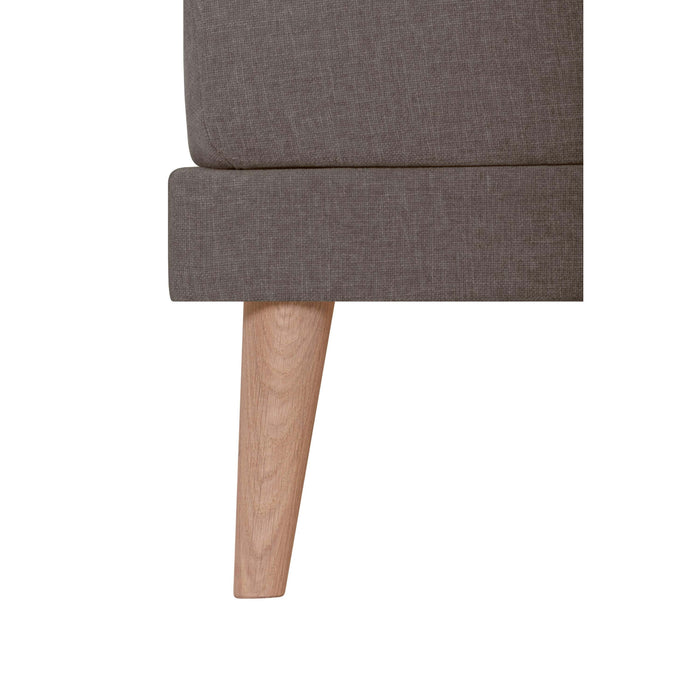 by fonQ Loa Boxspring - 140 x 200 cm - Steengrijs