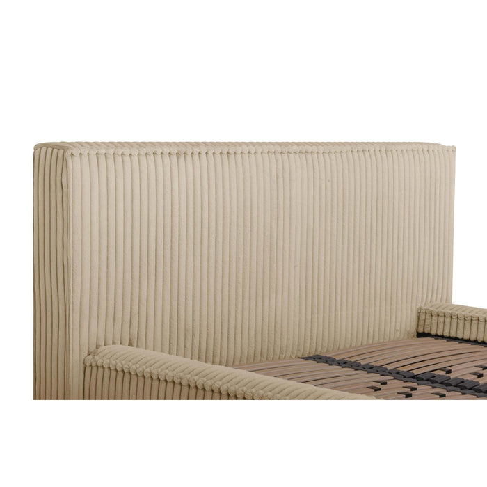 by fonQ Striv Bedframe met Opbergruimte - 160 x 200 cm - Crème