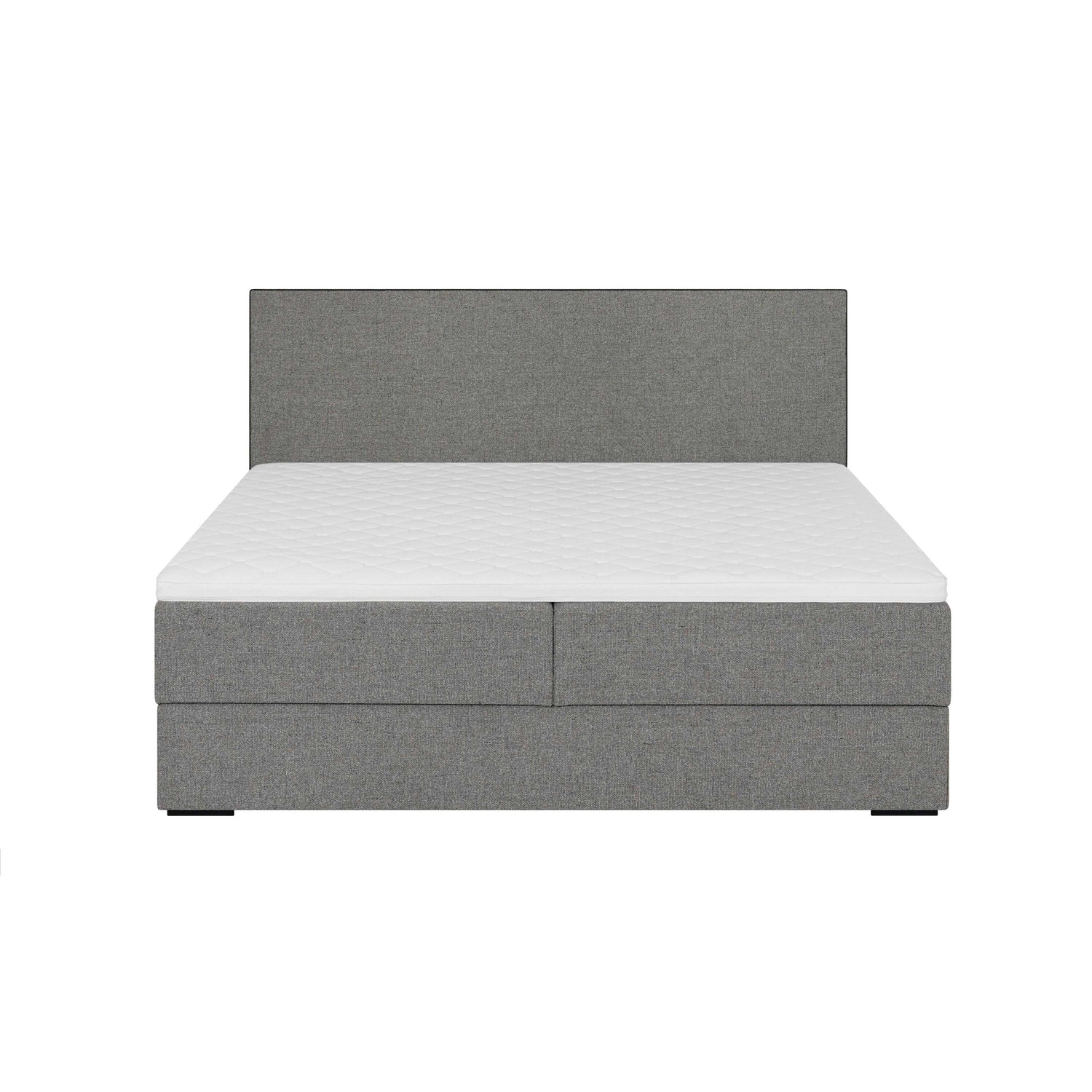 by fonQ Modo Boxspring met Opbergruimte - 180 x 200 cm - Grijsblauw