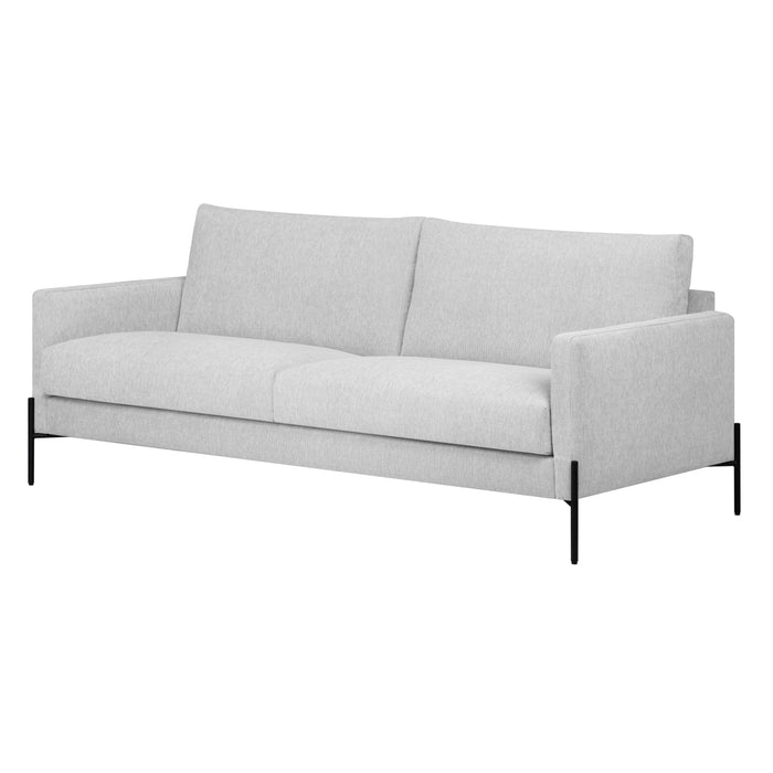 by fonQ Sora 2-zitsbank - Linnen - Lichtgrijs