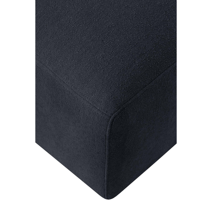 by fonQ Bink Hocker - Bouclé - Zwart