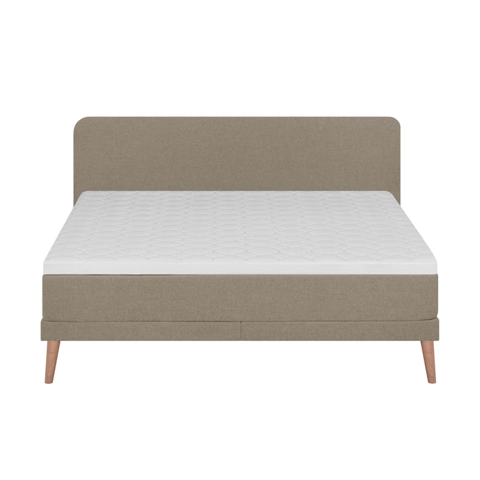 by fonQ Loa Boxspring - 160 x 200 cm - Beige