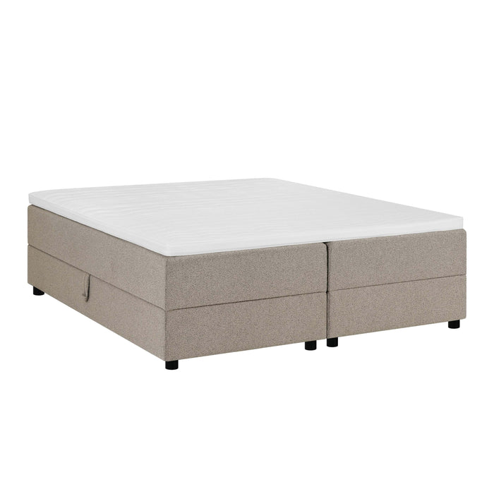 by fonQ Stilo Boxspring met Opbergruimte - 180 x 200 cm - Beige