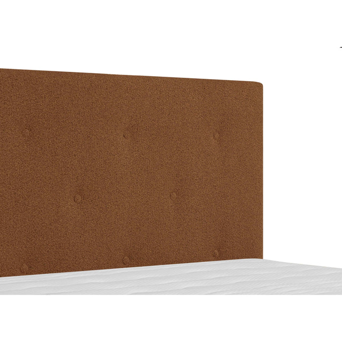 by fonQ Stilo Boxspring met Opbergruimte en Hoofdbord - 160 x 200 cm - Terra