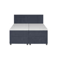 by fonQ Brene Boxspring met Opbergruimte - 160 x 200 cm - Blauw